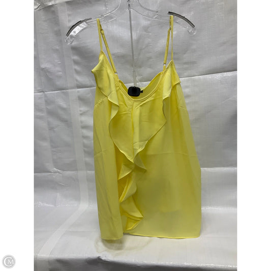 Top Sleeveless By City Chic In Yellow, Size: Xl