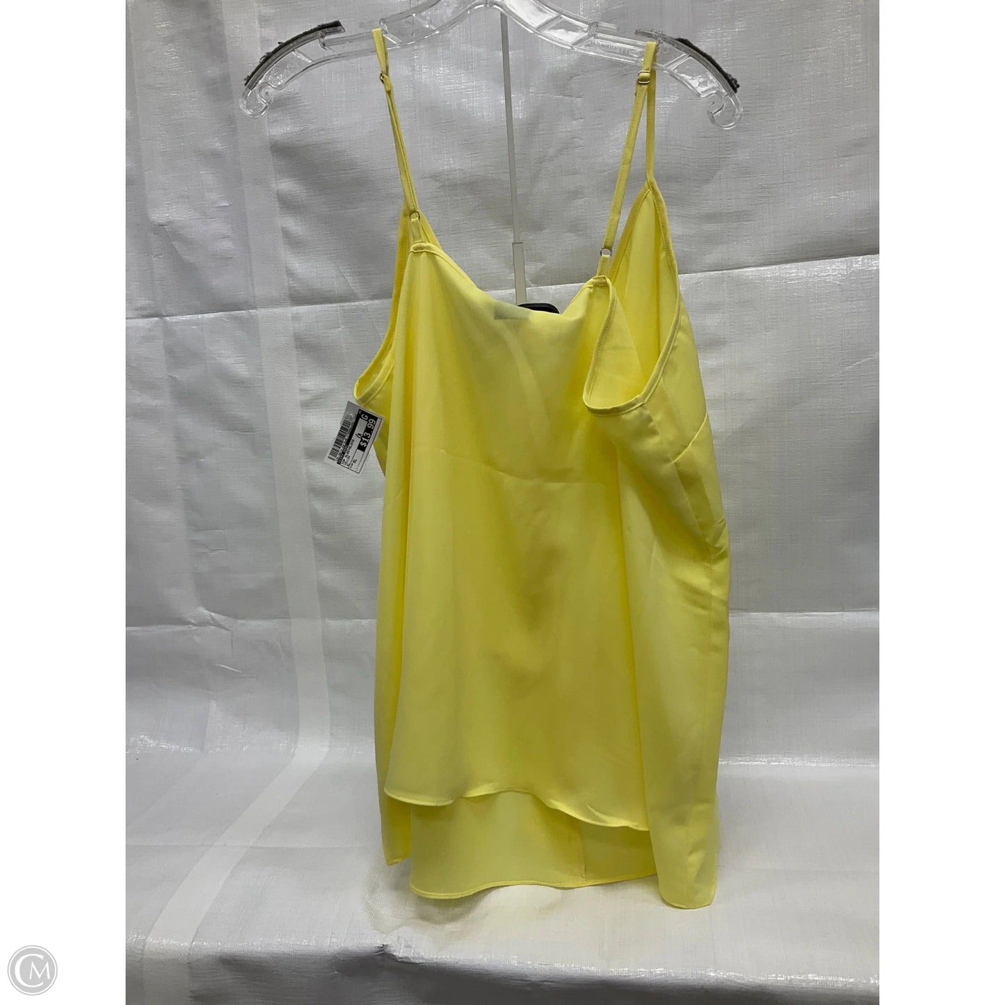 Top Sleeveless By City Chic In Yellow, Size: Xl