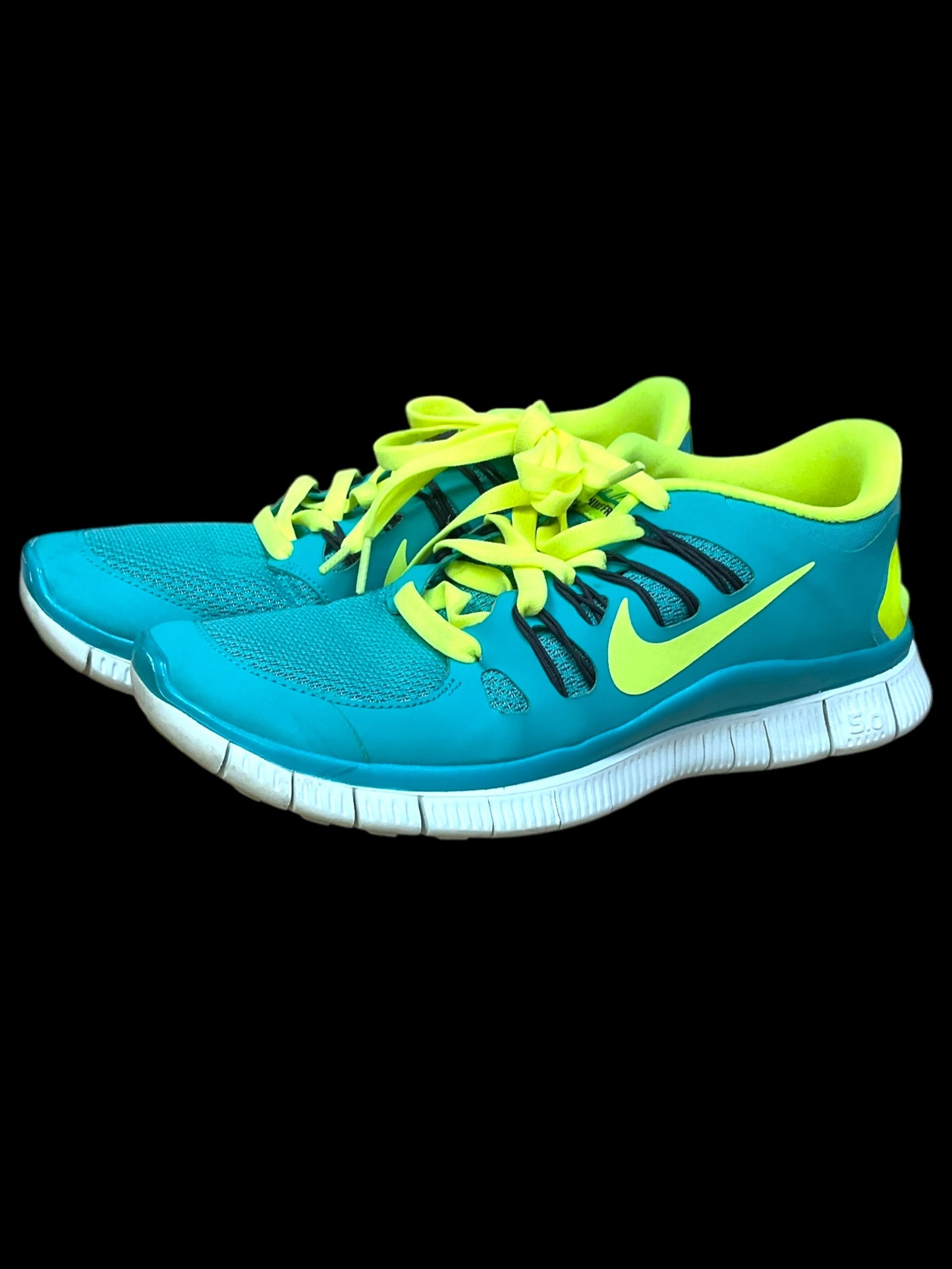 Shoes Athletic By Nike In Teal, Size: 6.5