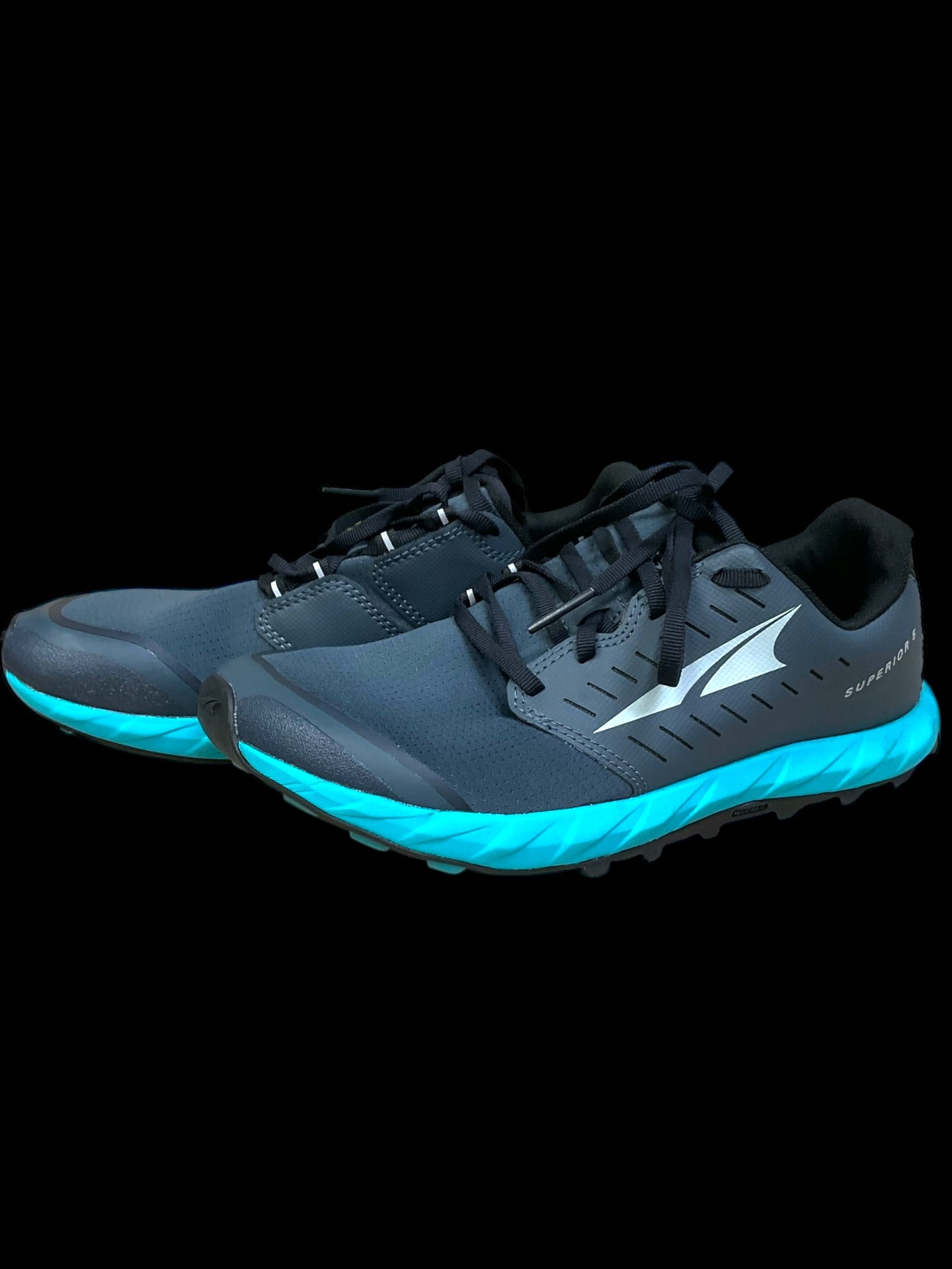 Shoes Athletic By Clothes Mentor In Blue & Grey, Size: 8