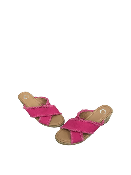 Sandals Heels Wedge By Clothes Mentor  Size: 8.5