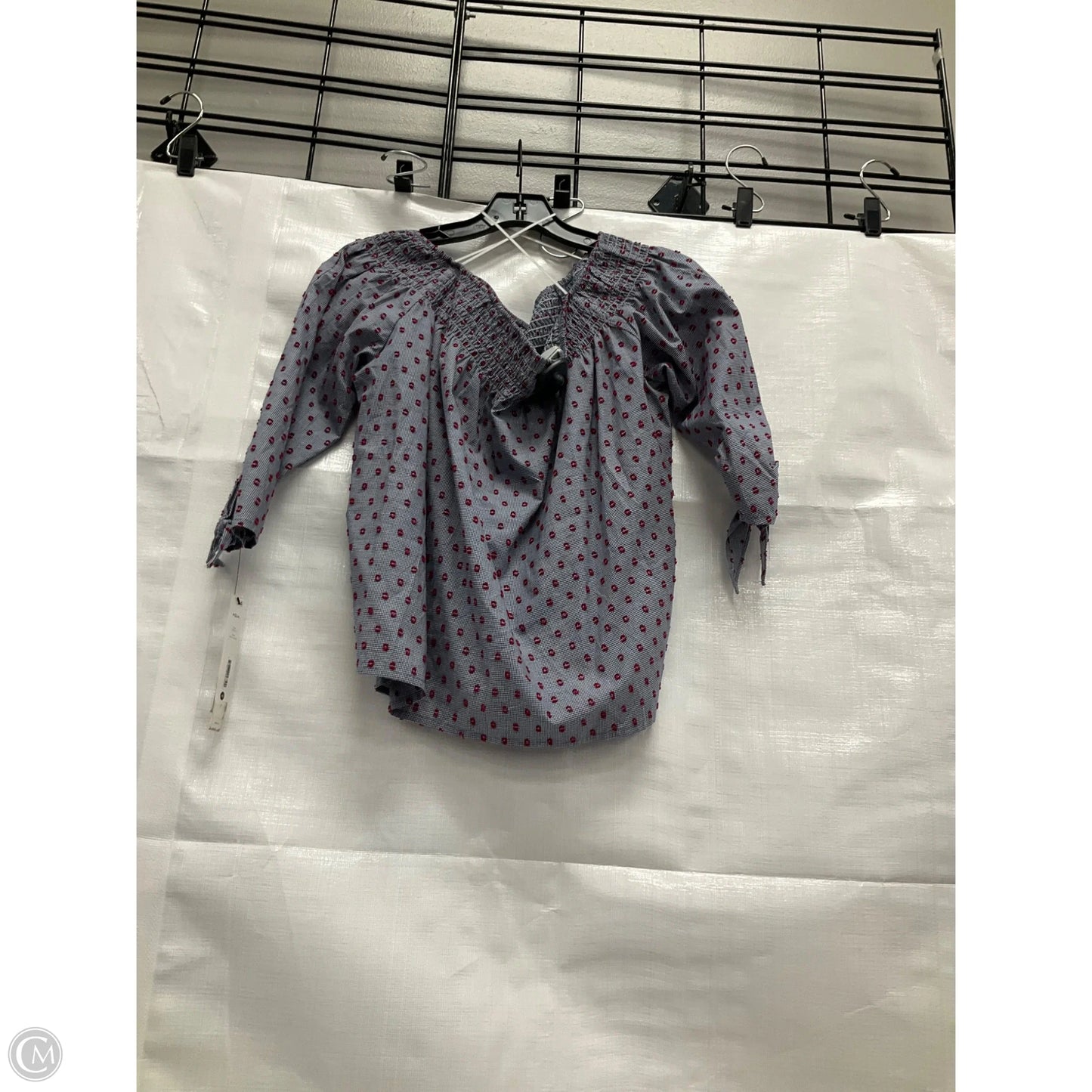 Top Long Sleeve By Aqua In Blue, Size: Xs