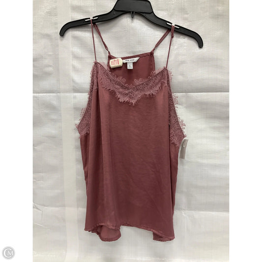 Top Sleeveless By Nine West In Pink, Size: Xl