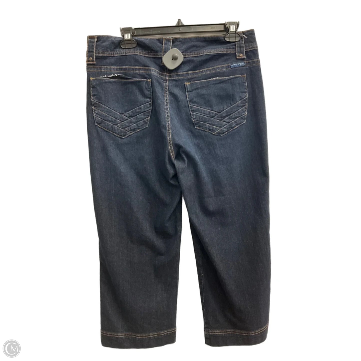 Jeans Cropped By Bandolino In Blue, Size: 14