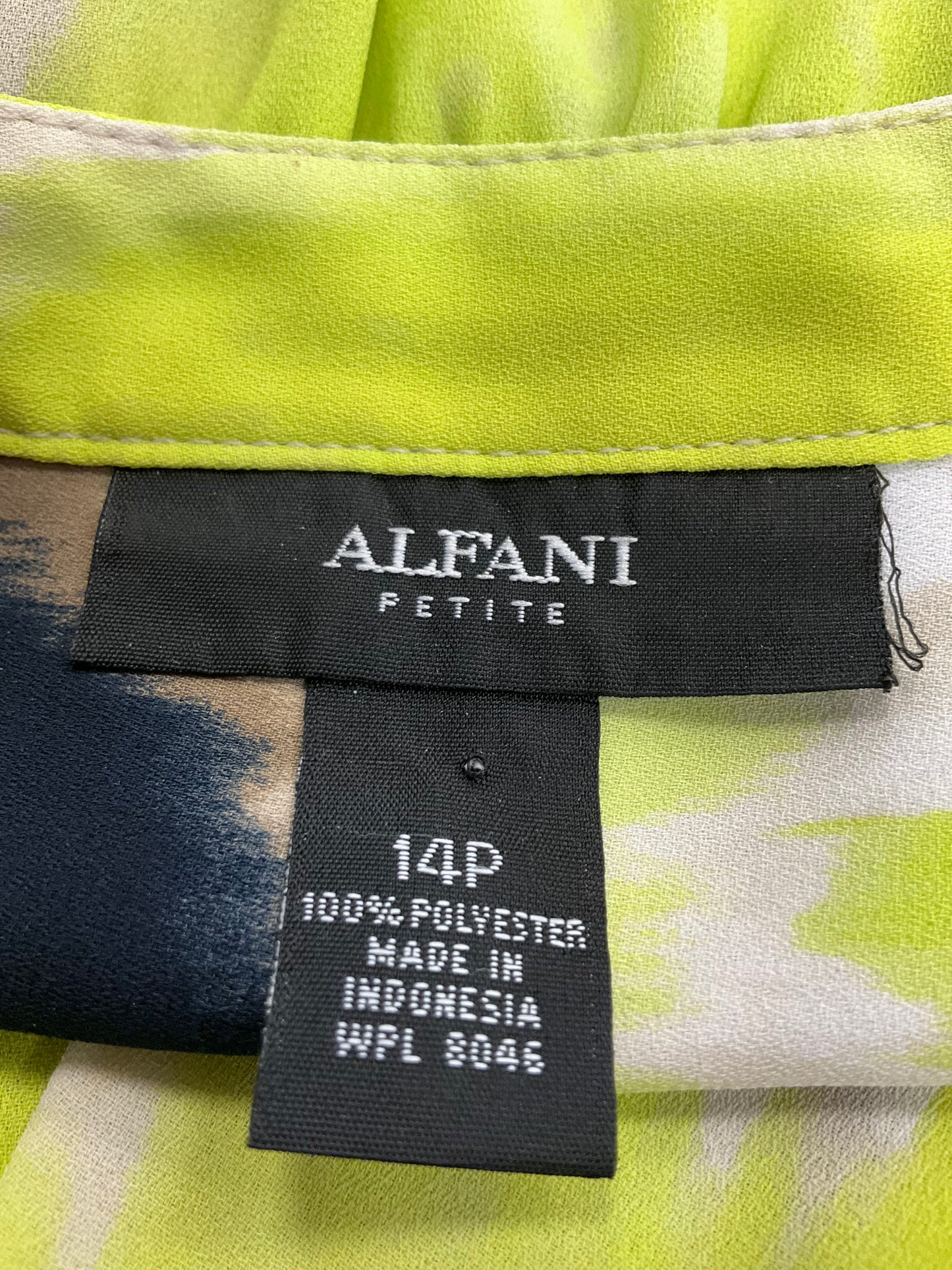 Top Sleeveless By Alfani  Size: 14petite