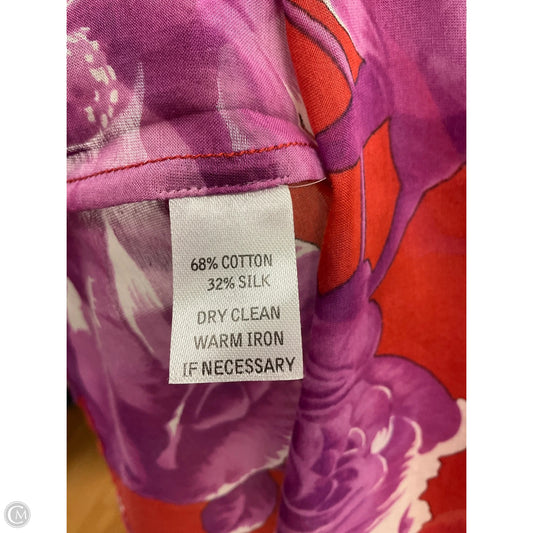 Top Sleeveless By Clothes Mentor In Red, Size: L