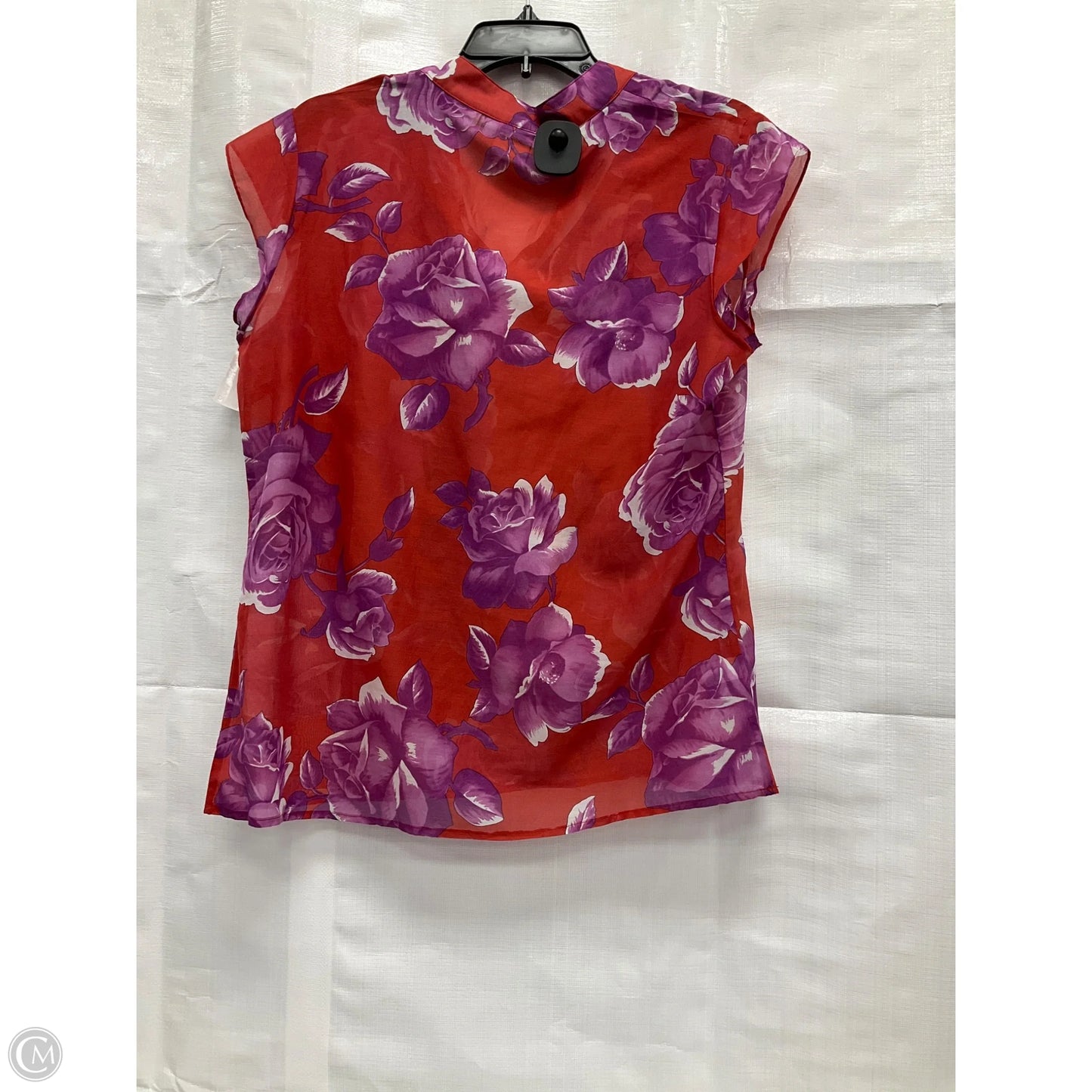 Top Sleeveless By Clothes Mentor In Red, Size: L