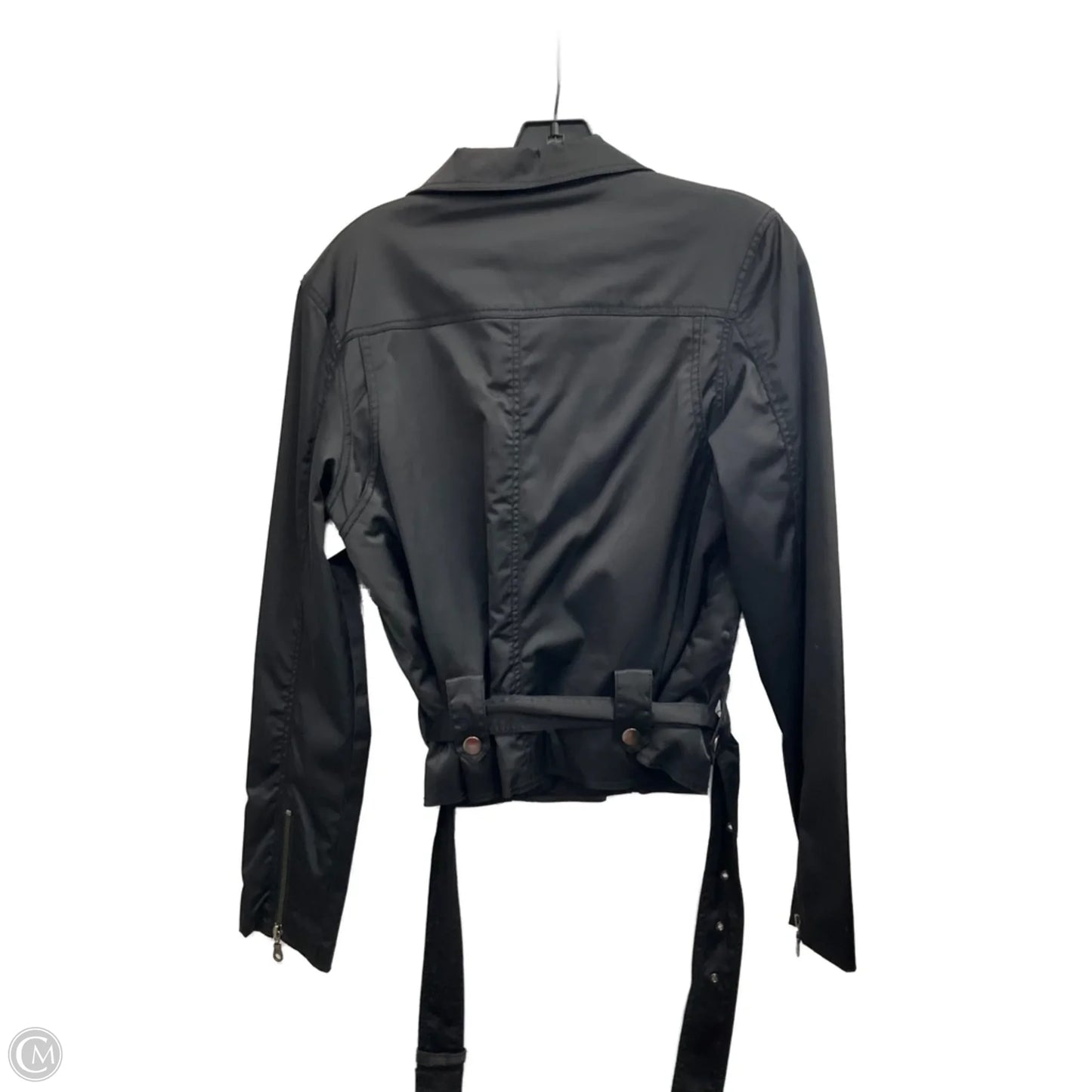 Jacket Moto By Anthropologie In Black, Size: L