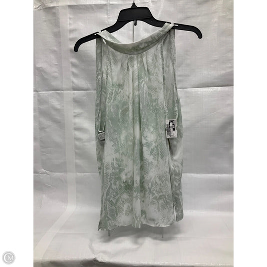 Top Sleeveless By Jennifer Lopez In Green, Size: Xl