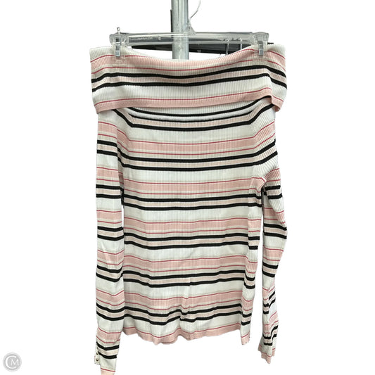 Top Long Sleeve By White House Black Market In Multi-colored, Size: S