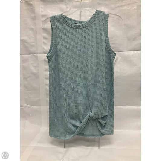Top Sleeveless By Clothes Mentor In Teal, Size: S