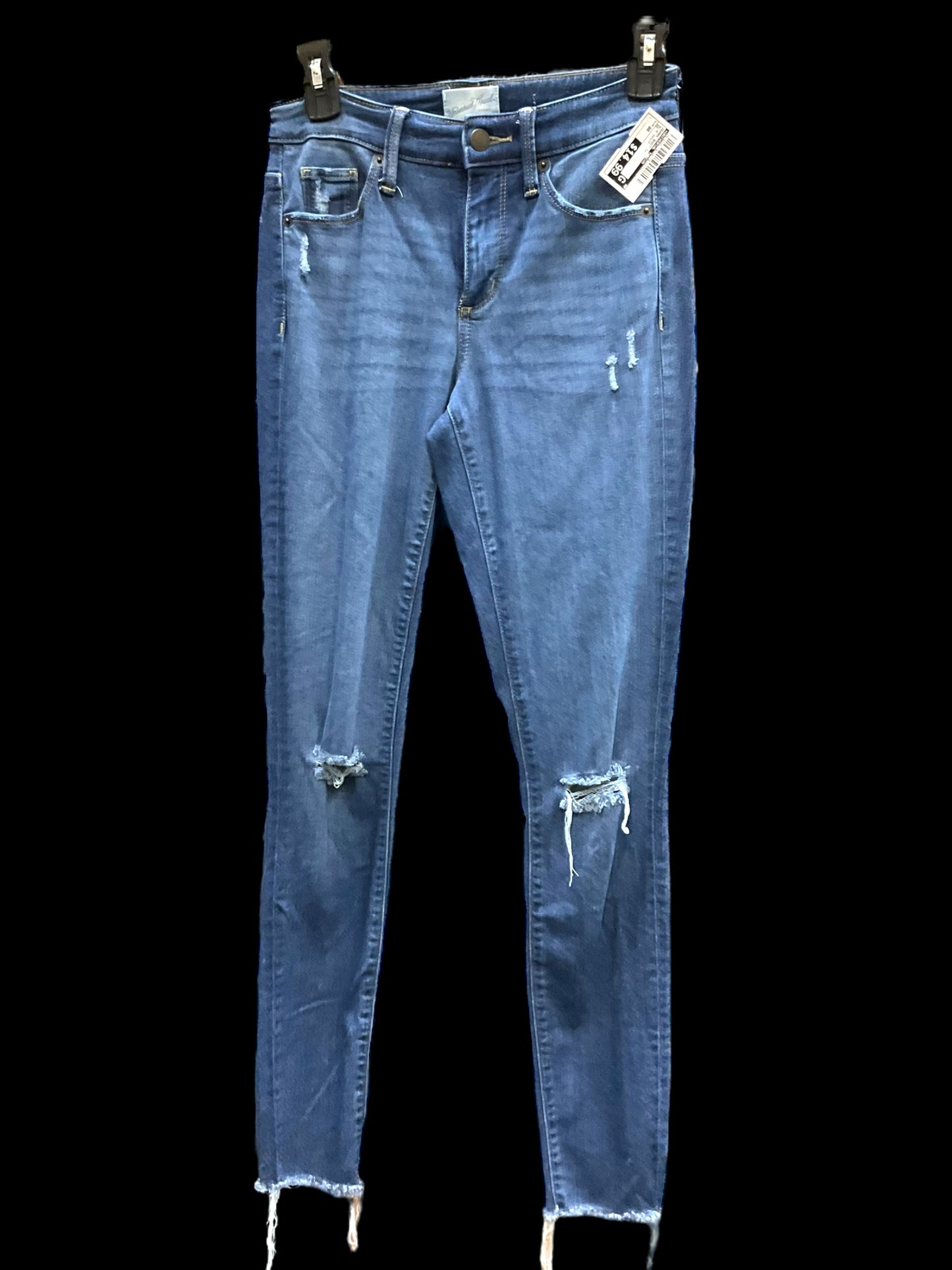 Jeans Boot Cut By Universal Thread In Blue Denim, Size: 00