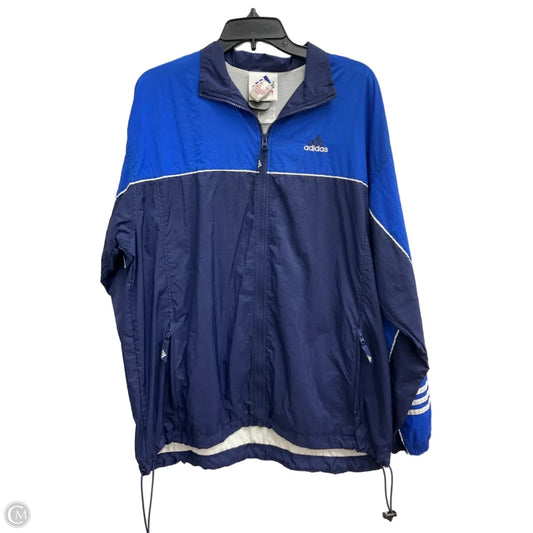 Coat Other By Adidas In Blue, Size: Xl