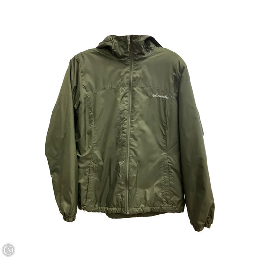 Jacket Fleece By Columbia In Green, Size: M