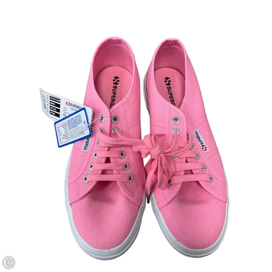 Shoes Flats By Superga In Pink, Size: 7.5