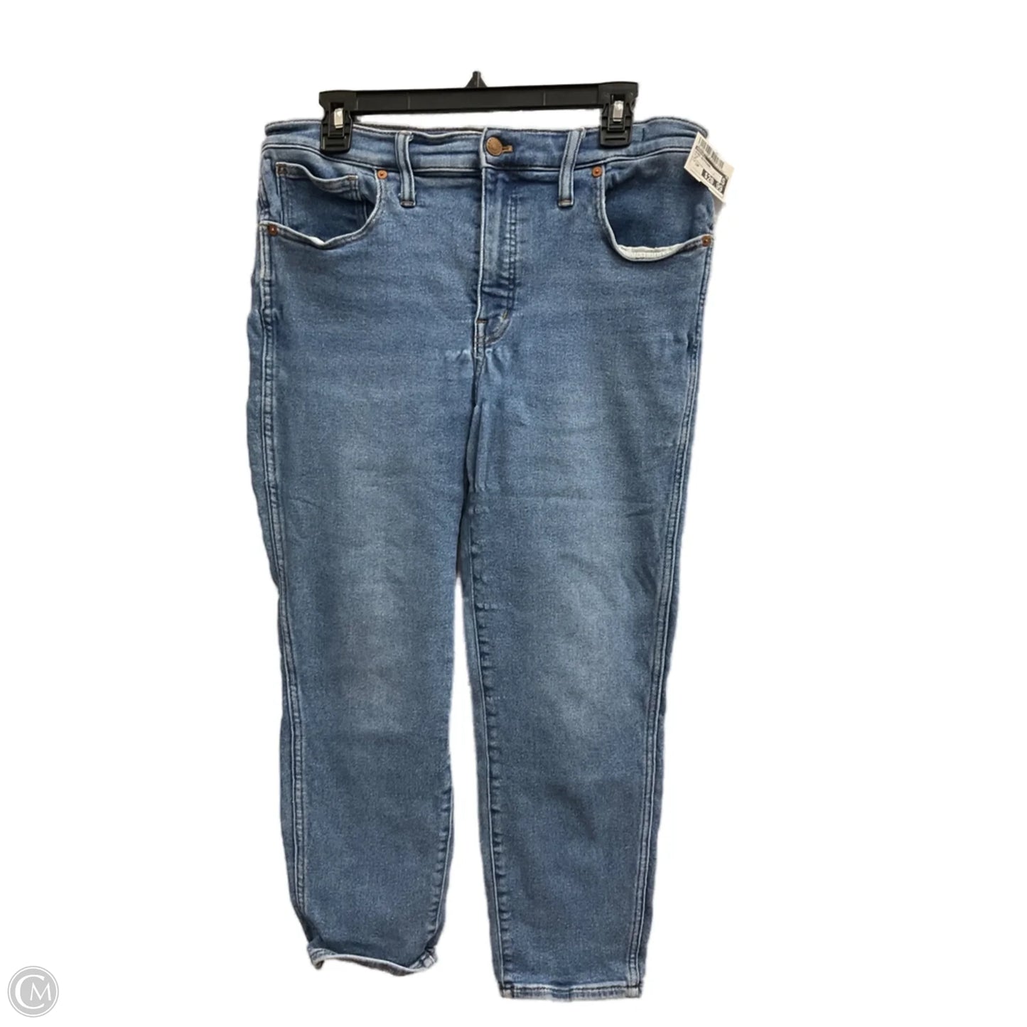 Jeans Boyfriend By Madewell In Blue, Size: 12p