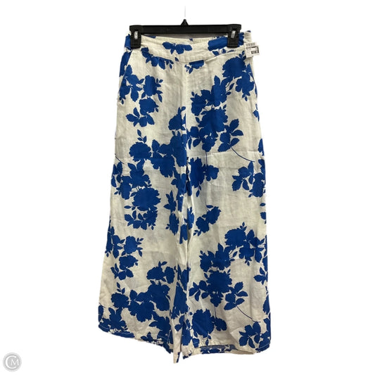 Pants Linen By Cynthia Rowley In Floral Print, Size: S