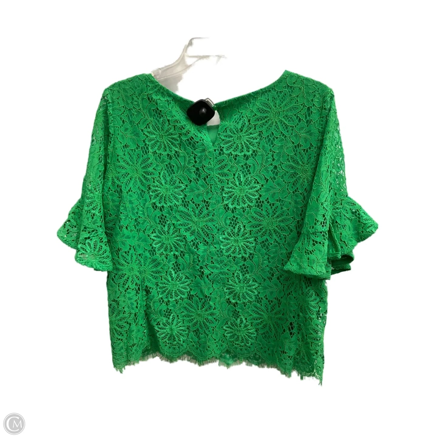 Top 3/4 Sleeve By Nanette By Nanette Lepore In Green, Size: S