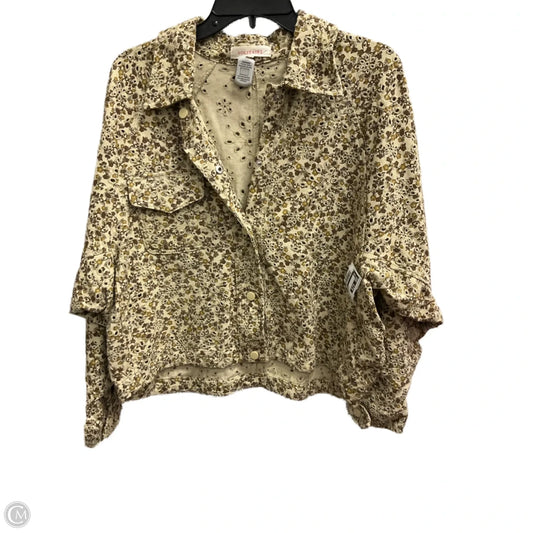 Jacket Other By Solitaire In Floral Print, Size: L