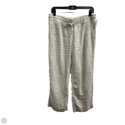 Pants Linen By L.l. Bean In Beige, Size: 10