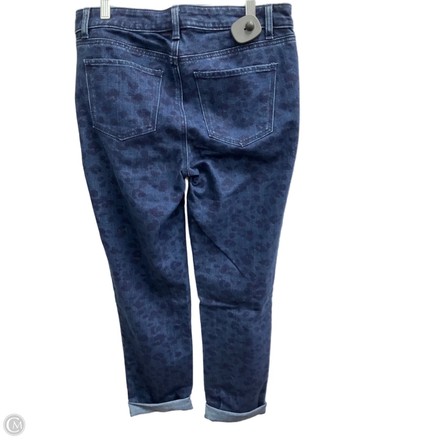 Jeans Skinny By Talbots In Blue Denim, Size: 4