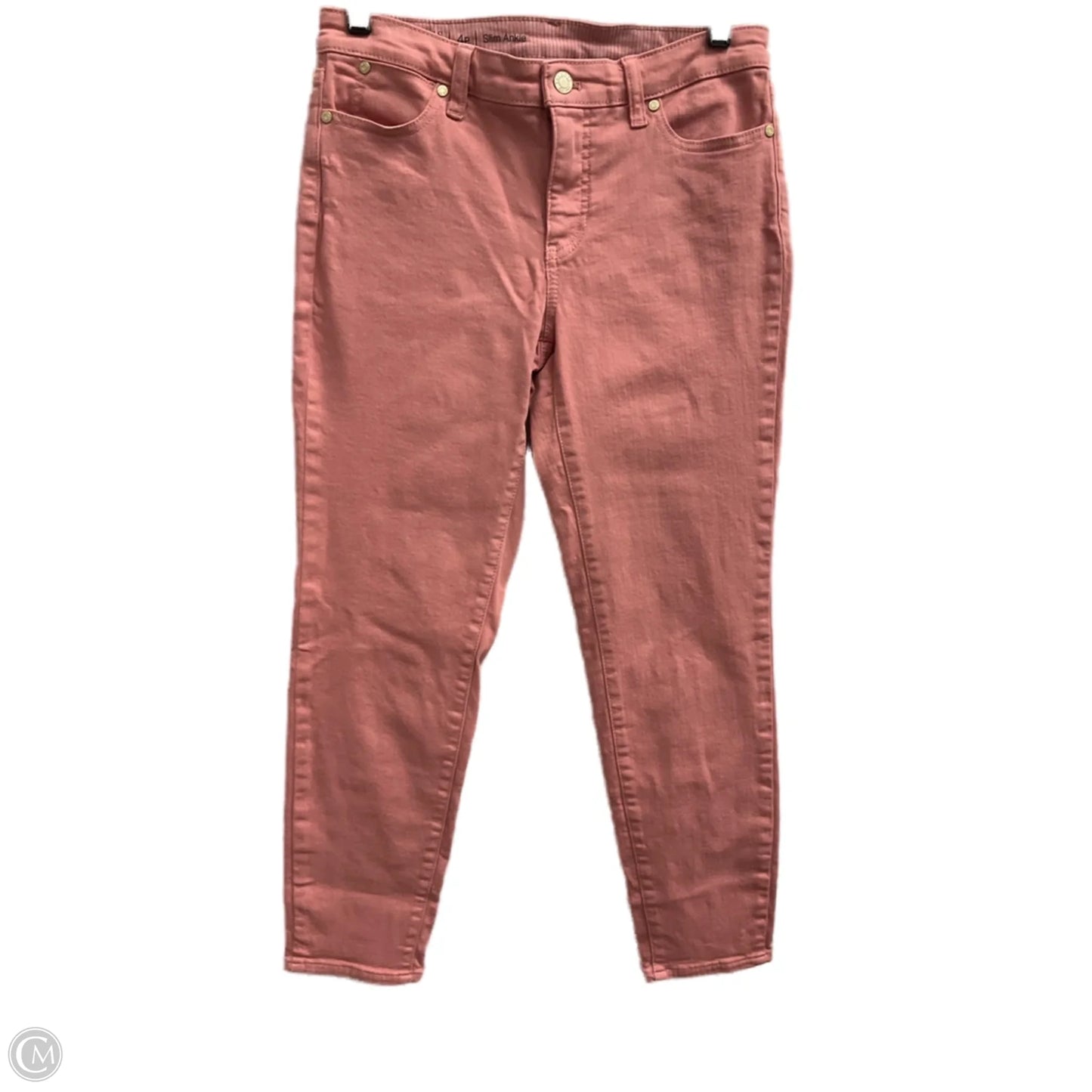 Pants Other By Talbots In Pink Denim, Size: 4