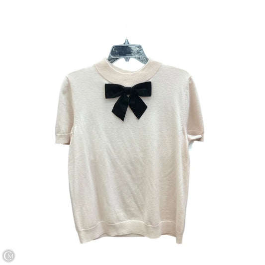 Top Short Sleeve Designer By Kate Spade In Pink, Size: L