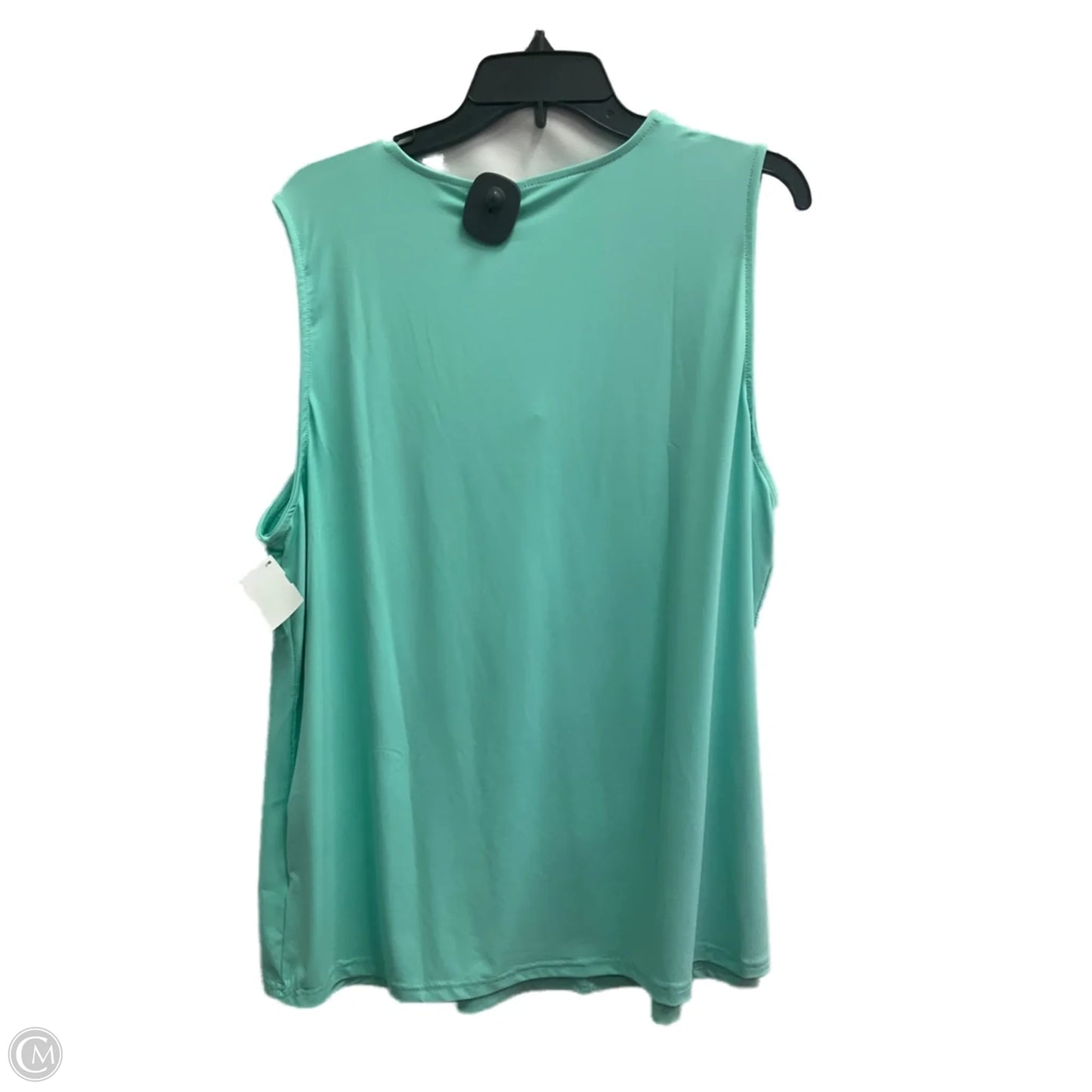 Top Sleeveless By Clothes Mentor In Blue, Size: 1x