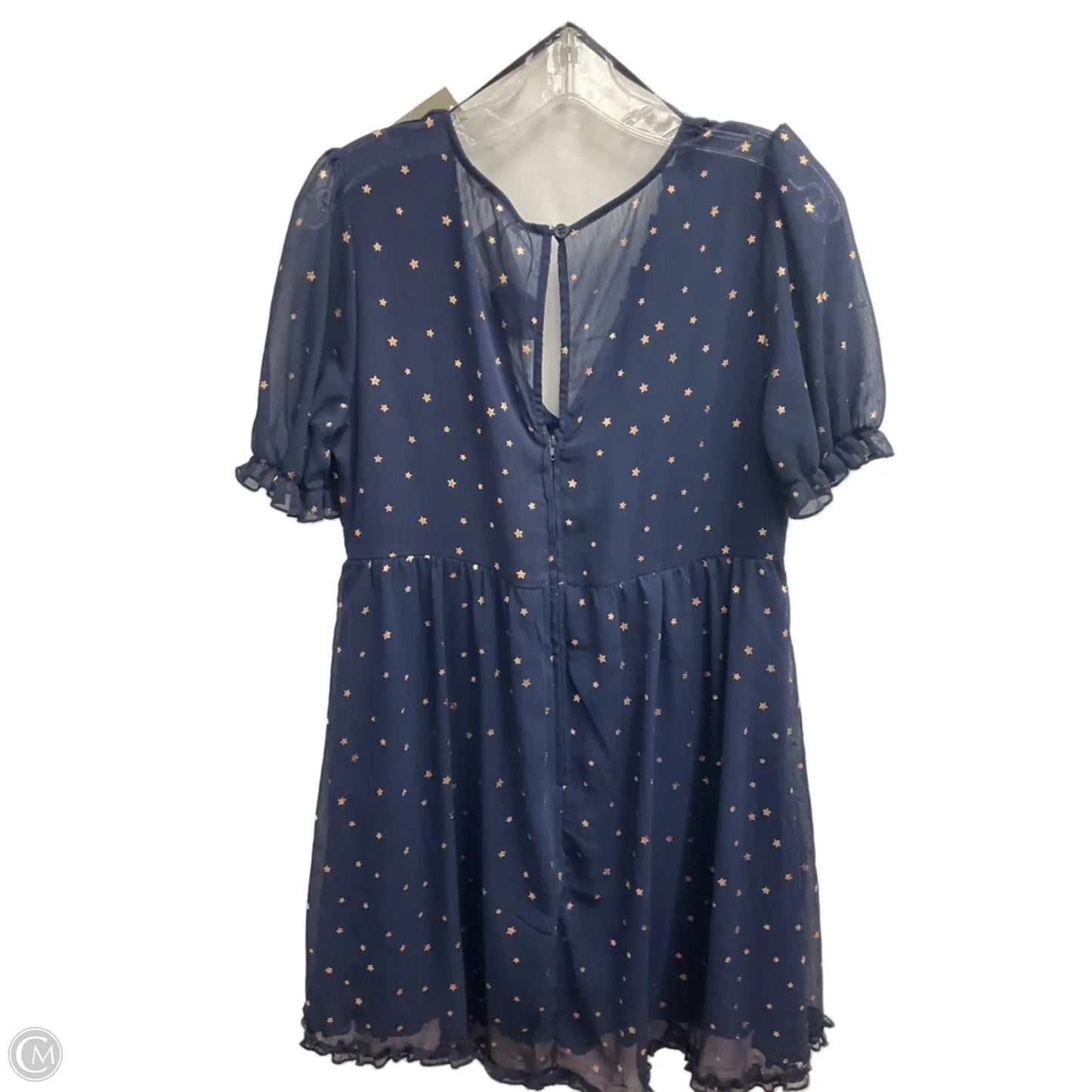 Dress Casual Short By Mi Ami In Navy, Size: L