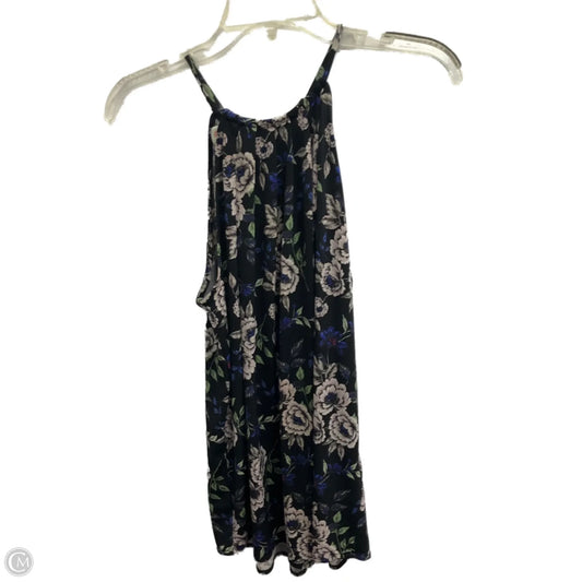 Top Sleeveless By Banana Republic In Floral Print, Size: S