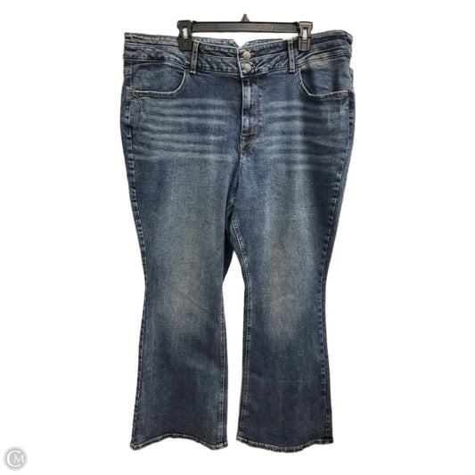 Jeans Boot Cut By Maurices In Blue Denim, Size: 22