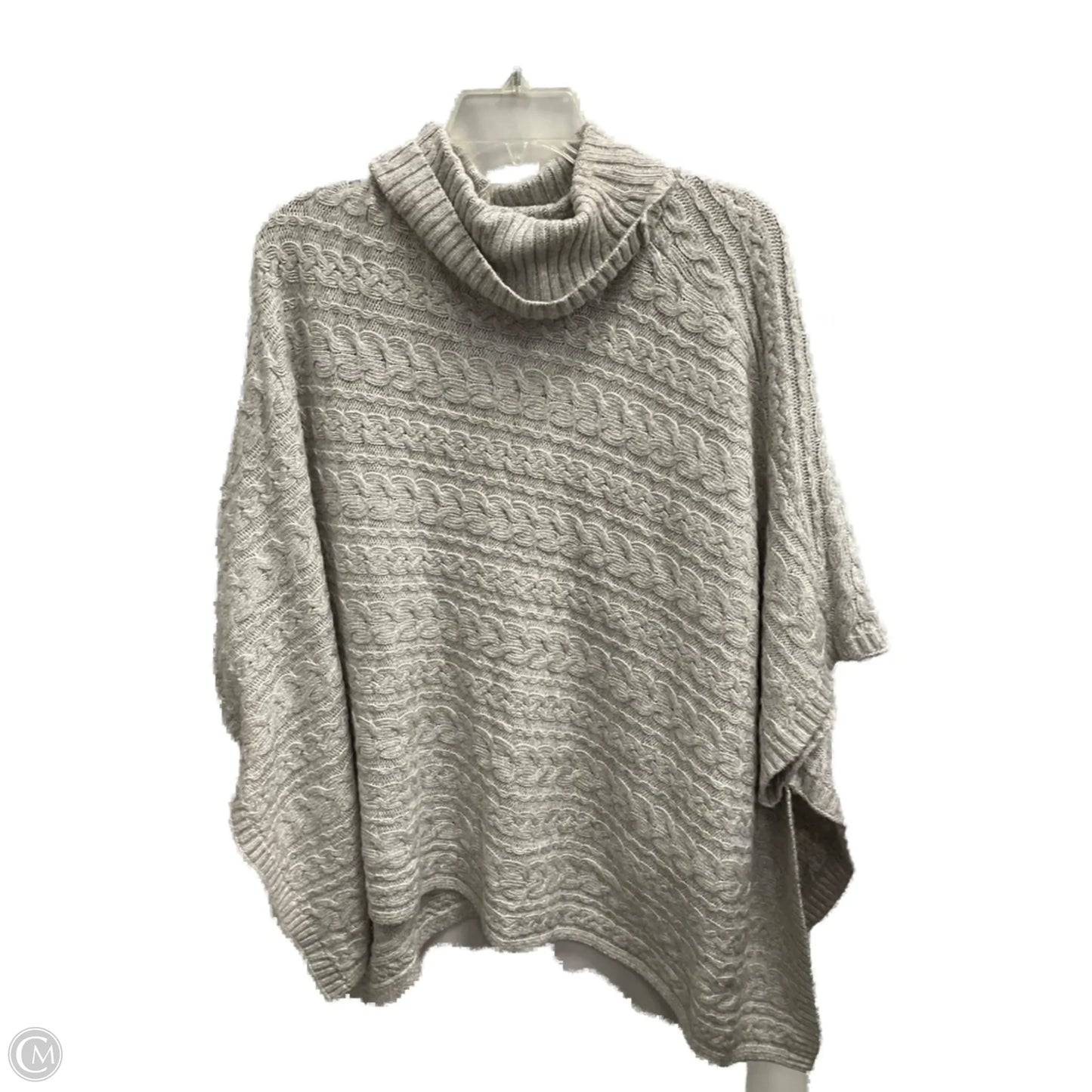 Poncho By Rachel Zoe In Grey, Size: Osfm