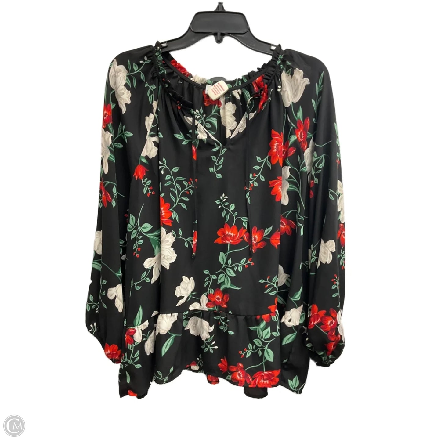 Top Long Sleeve By Old Navy In Black, Size: Xxl
