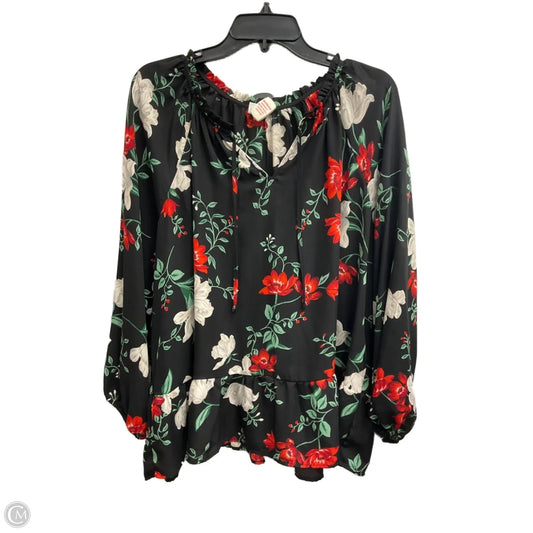 Top Long Sleeve By Old Navy In Black, Size: Xxl