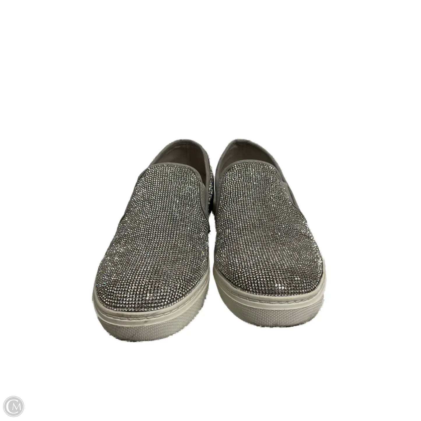 Shoes Flats By Steve Madden In Silver, Size: 8.5