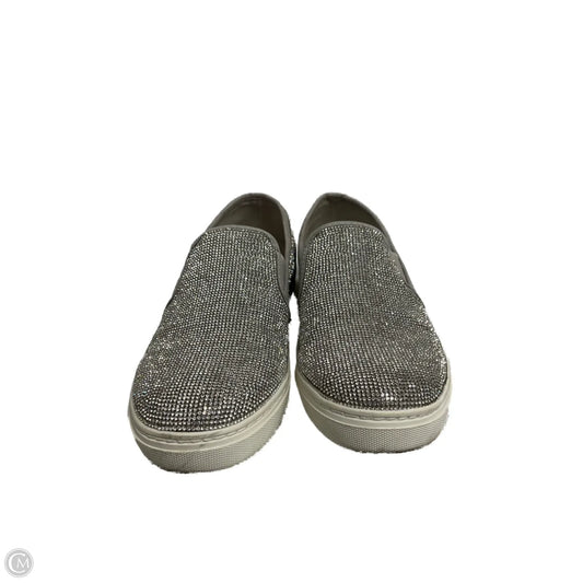 Shoes Flats By Steve Madden In Silver, Size: 8.5