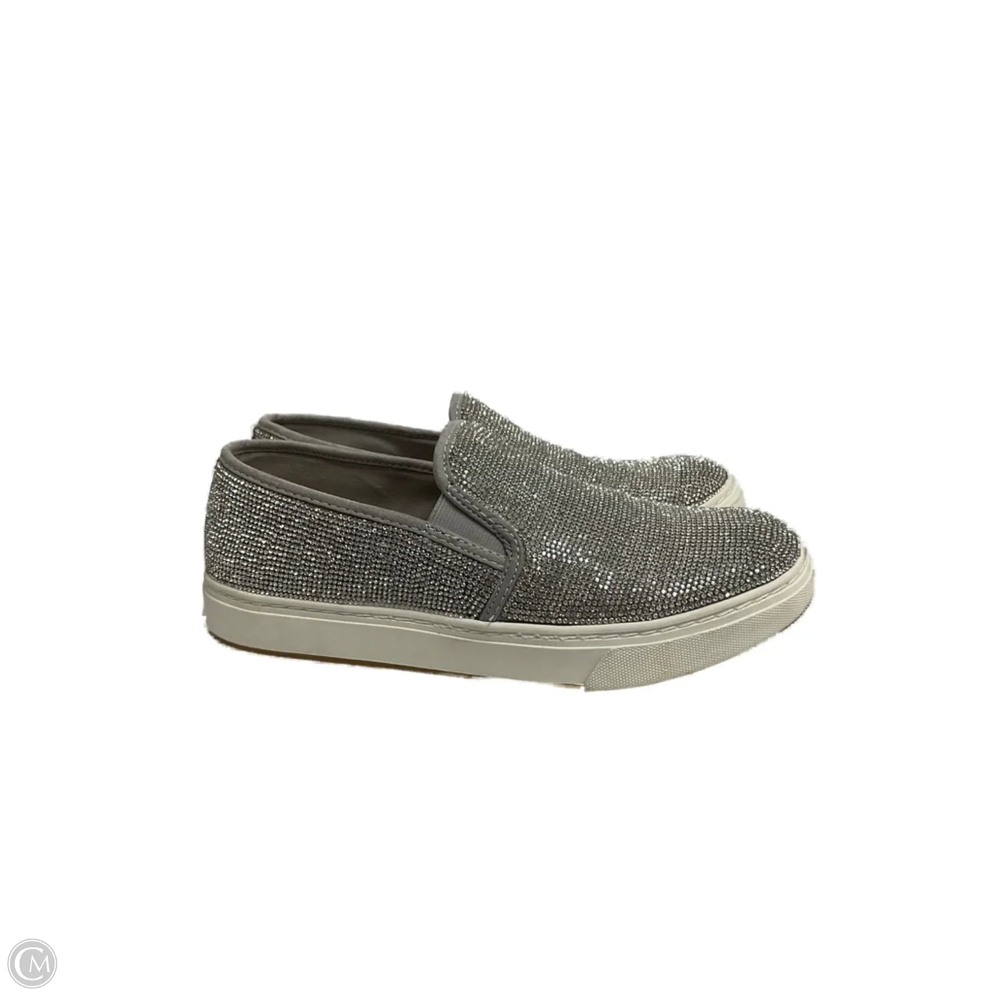 Shoes Flats By Steve Madden In Silver, Size: 8.5