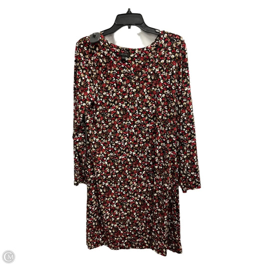 Dress Casual Short By J. Jill In Floral Print, Size: M