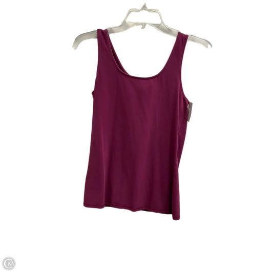 Top Sleeveless Basic By J. Jill In Purple, Size: S