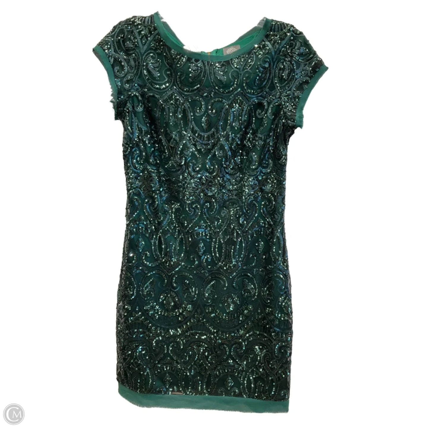 Dress Party Midi By Vince Camuto In Green, Size: 6