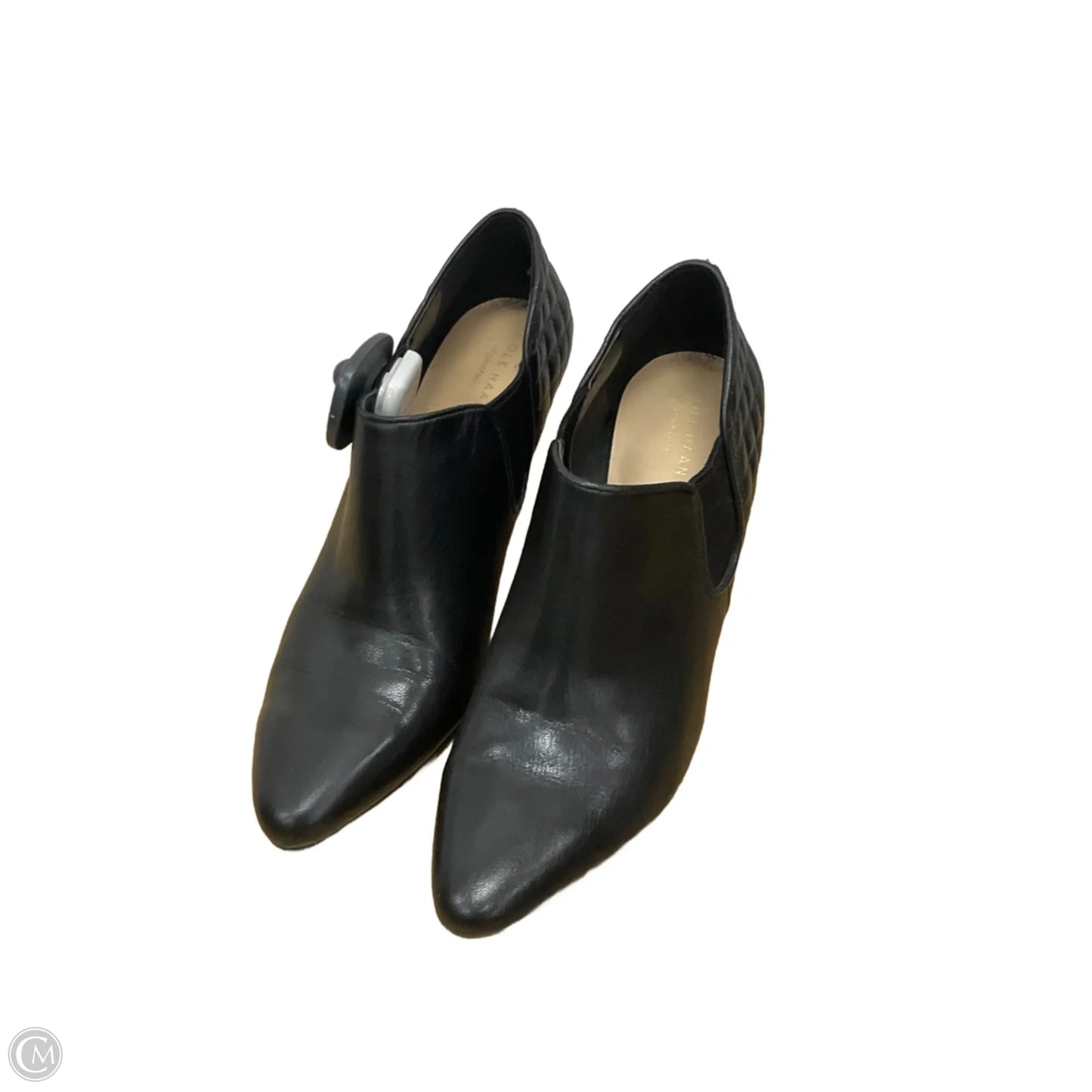 Boots Ankle Heels By Cole-haan In Black, Size: 9