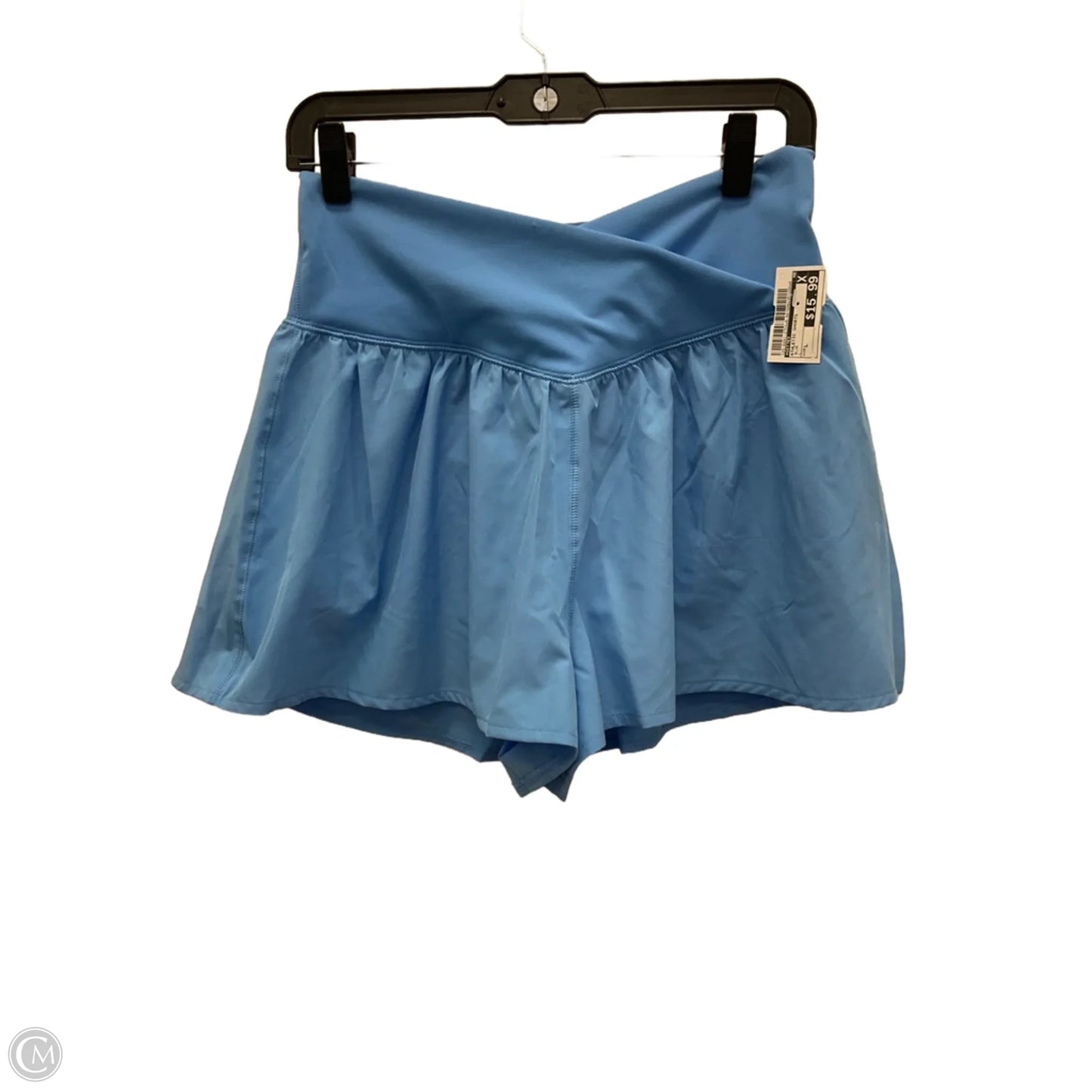 Athletic Shorts By Gottex In Blue, Size: L