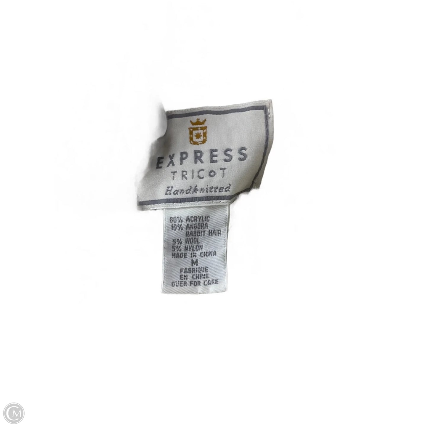 Sweater By Clothes Mentor In Cream, Size: M