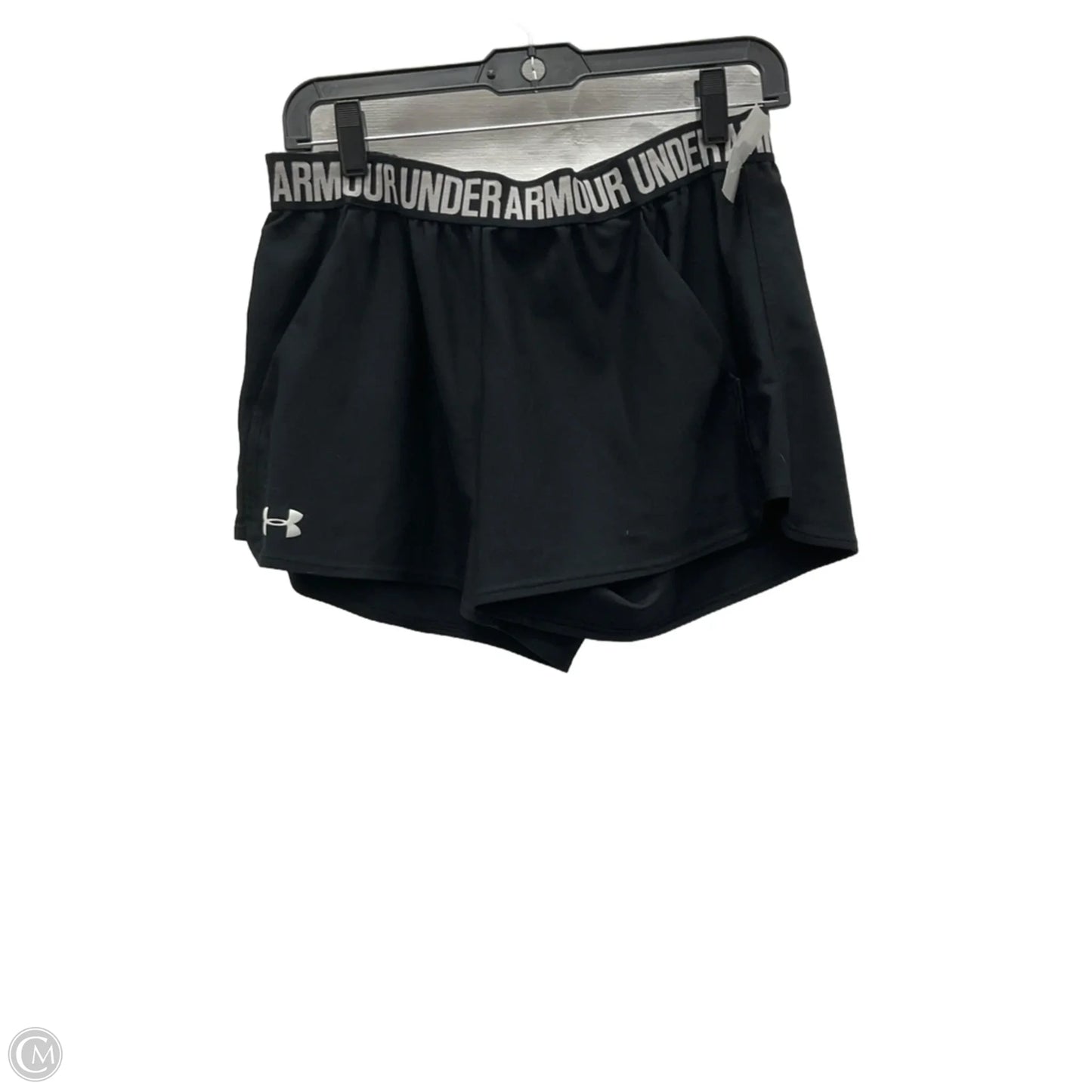 Athletic Shorts By Under Armour In Black, Size: L