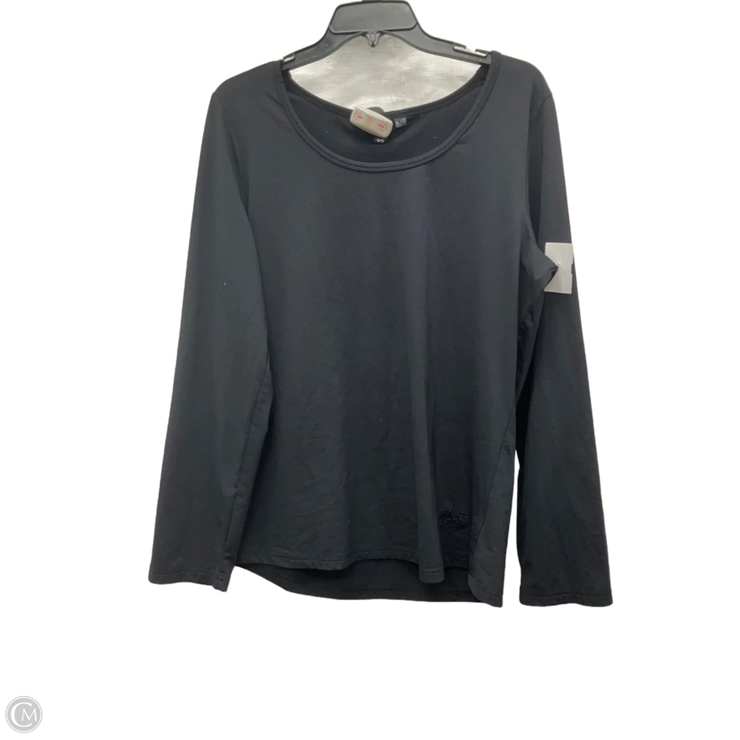 Top Long Sleeve By Roots In Black, Size: Xl