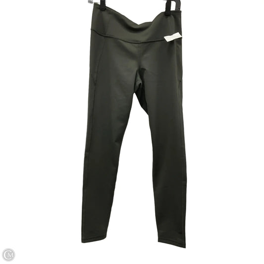Athletic Leggings By Under Armour In Green, Size: L