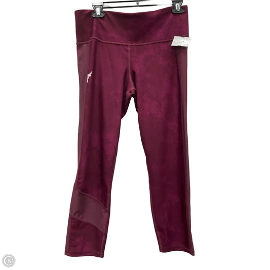Athletic Leggings By Under Armour In Pink, Size: Xl