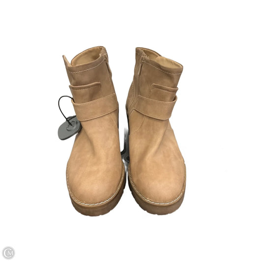 Boots Ankle Flats By Torrid In Brown, Size: 10