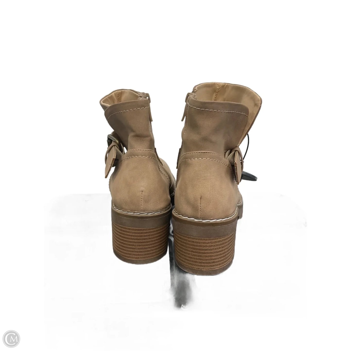 Boots Ankle Flats By Torrid In Brown, Size: 10