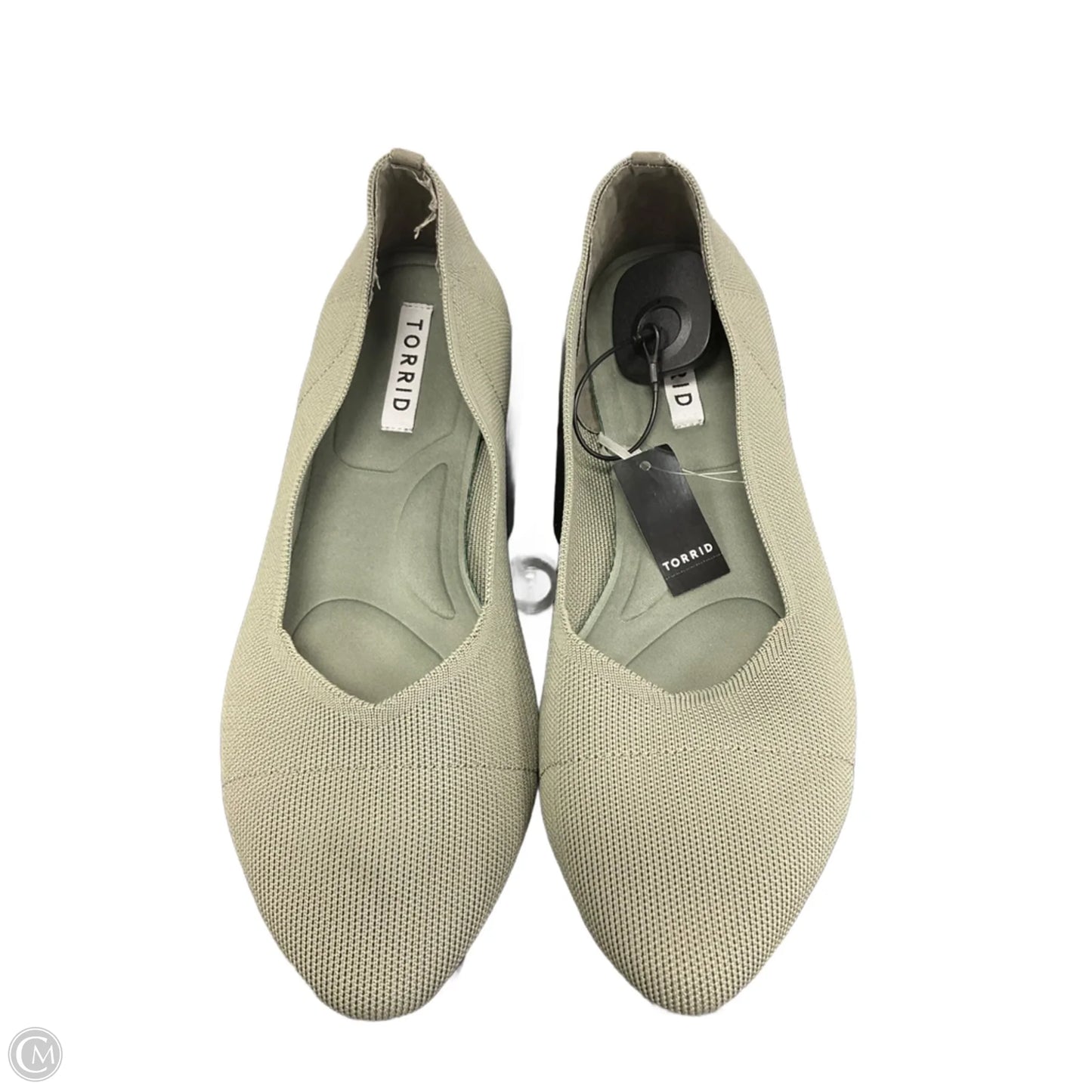 Shoes Flats By Torrid In Green, Size: 10